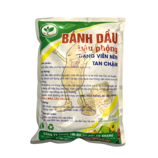 Bánh dầu đậu phộng dạng viên nén tan chậm Dụng cụ ươm cây 5