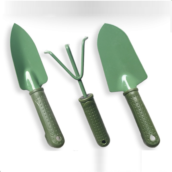 Bộ 3 dụng cụ làm vườn cán nhựa Dụng cụ làm đất 2