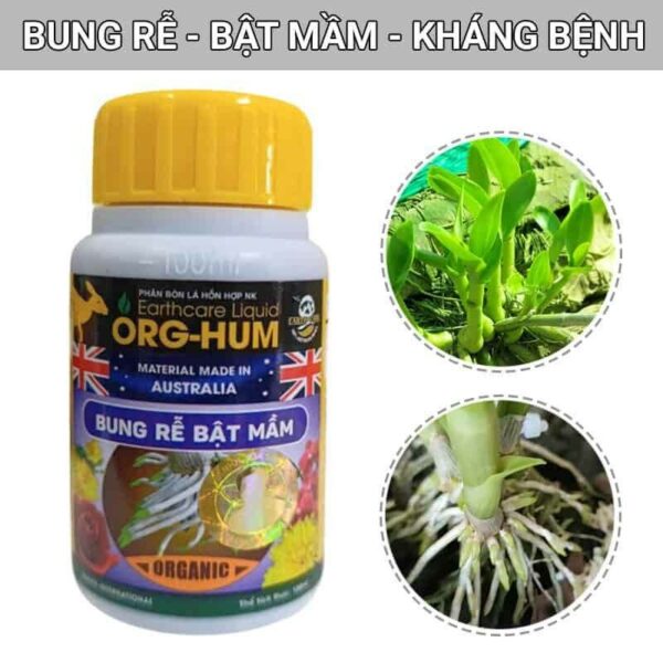 Chế phẩm kích mầm – bật mầm ORG HUM nhập khẩu từ Úc Dụng cụ ươm cây 2
