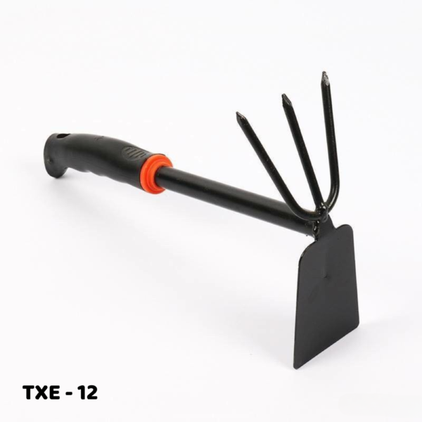 Cuốc thép làm vườn cán nhựa 2 chức năng TXE-12 Dụng cụ làm đất 6