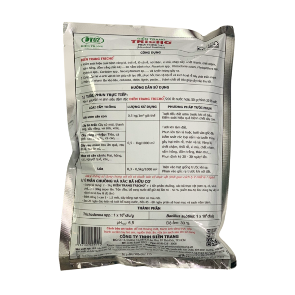Nấm đối kháng Trichoderma Điền Trang Dụng cụ ươm cây 4