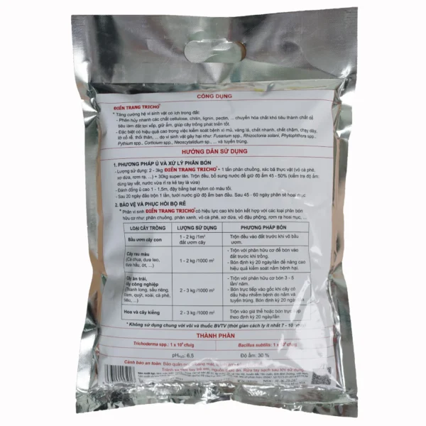 Nấm Trichoderma Điền Trang (1kg) – Xử lý nấm bệnh hại, cải tạo đất trồng Dụng cụ ươm cây 5