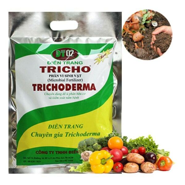 Nấm Trichoderma Điền Trang (1kg) – Xử lý nấm bệnh hại, cải tạo đất trồng Dụng cụ ươm cây 2