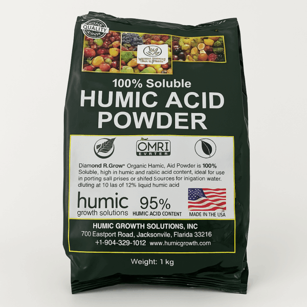 Phân bón Humic Acid Powder dạng bột (1kg) – Phân bón cải tạo đất, nuôi dưỡng cây trồng Dụng cụ ươm cây 3