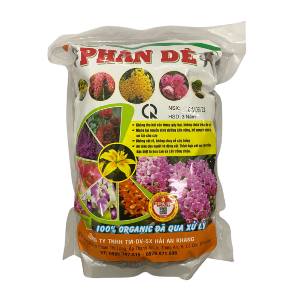 Phân dê dùng cho Lan dạng túi tan chậm ( đã qua xử lý) Dụng cụ ươm cây 2