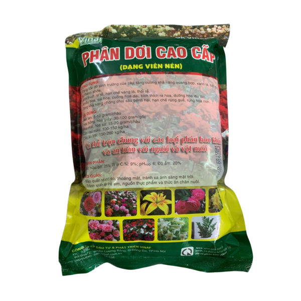 Phân Dơi Cao Cấp Dạng Viên Nén Vinaf -Phân bón hữu cơ tự nhiên Dụng cụ ươm cây 5