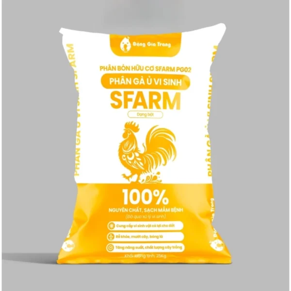 Phân gà bột SFARM – Phân gà dạng bột, hữu cơ, tăng sức đề kháng cho cây Dụng cụ ươm cây 2