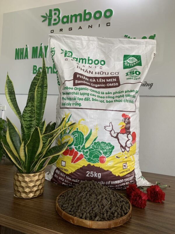 Phân Gà Hữu Cơ (bao 25kg) Phân bón cây & lá 2