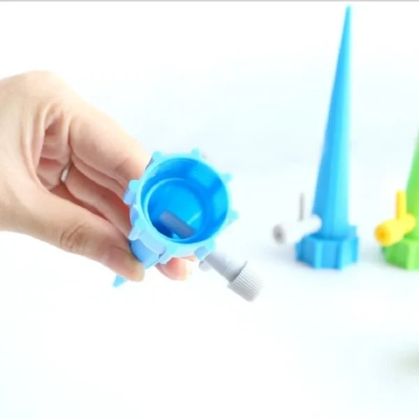 Que cắm tưới lắp chai nhựa pet C-09, Đầu cắm tưới nhỏ giọt điều chỉnh lắp chai coca Thiết bị tưới 5