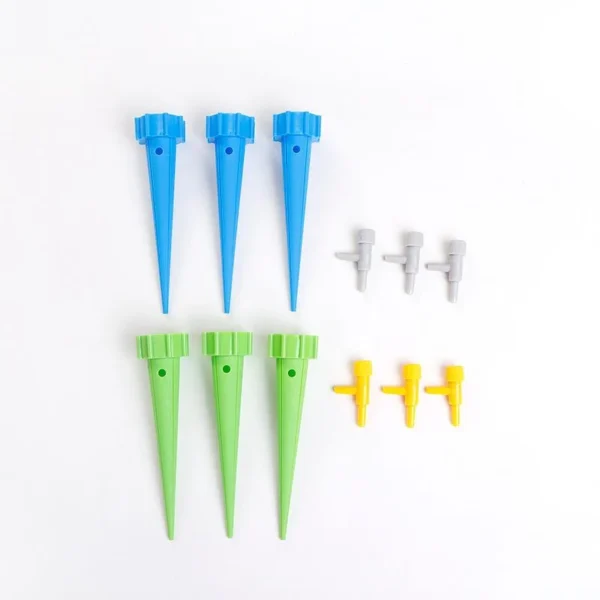 Que cắm tưới lắp chai nhựa pet C-09, Đầu cắm tưới nhỏ giọt điều chỉnh lắp chai coca Thiết bị tưới 6