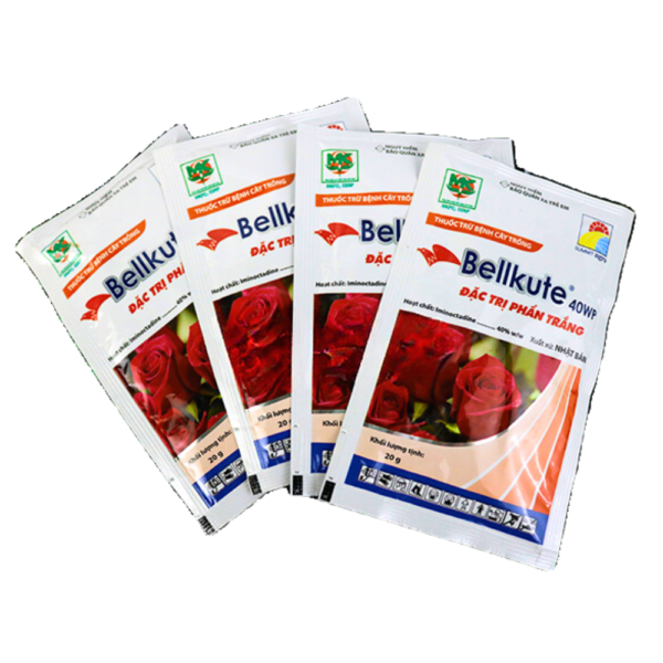 Thuốc trừ bệnh BELLKUTE 40WP đặc trị bệnh phấn trắng trên hoa hồng Phân bón cây & lá 4