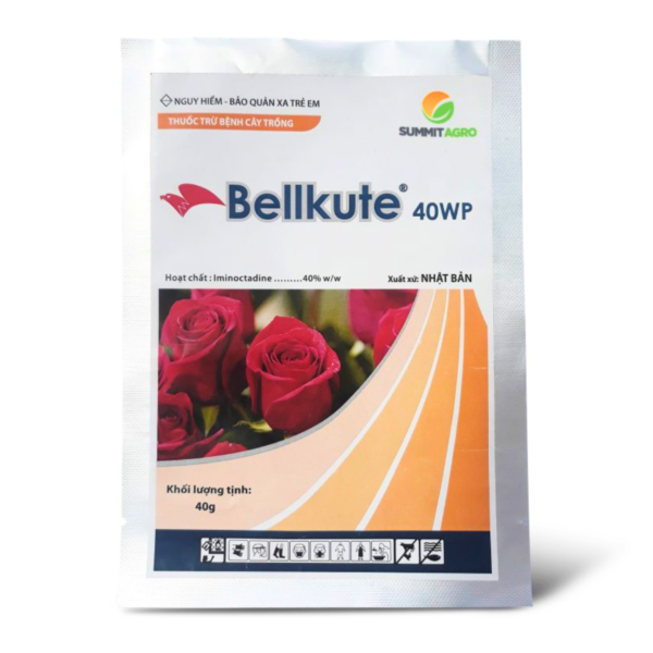 Thuốc trừ bệnh BELLKUTE 40WP đặc trị bệnh phấn trắng trên hoa hồng Phân bón cây & lá 5