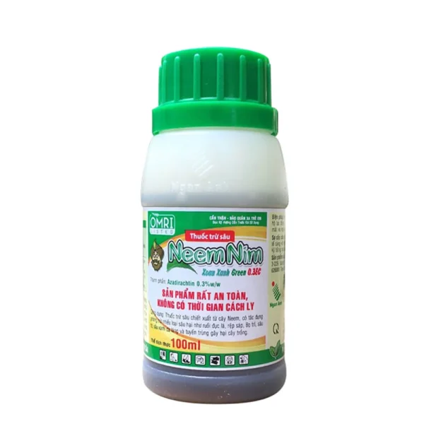 Thuốc trừ sâu NeemNim Ấn Độ (100ml) – Phòng ngừa sâu bệnh, rệp sáp, sâu xanh, bọ cánh tơ, sâu tơ Dụng cụ ươm cây 2