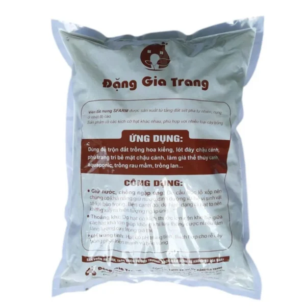 Viên đất nung SFARM – Giá thể trồng rau mầm, hoa kiểng Dụng cụ ươm cây 6
